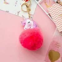Брелок Milli Unicorn Fur розовый 