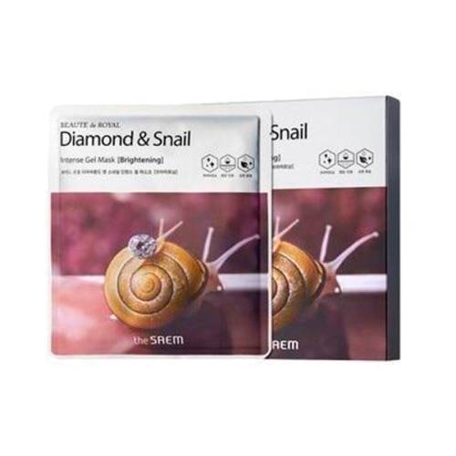 Маска для лица the Saem Diamond & Snail в магазине milli.com.ru