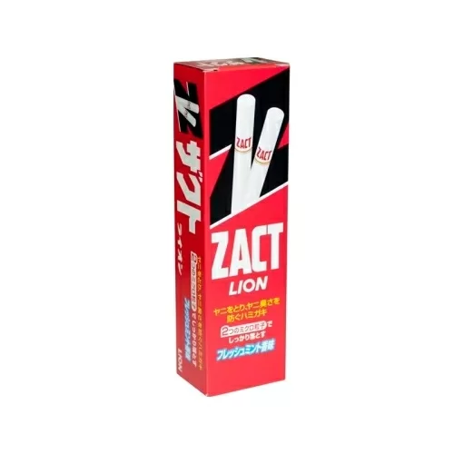 Зубная паста Lion Zact для устранения никотинового налета и табака 150г в магазине milli.com.ru