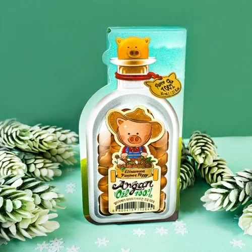 Масло для кожи Elizavecca Farmer Piggy Argan Oil 30мл в магазине milli.com.ru