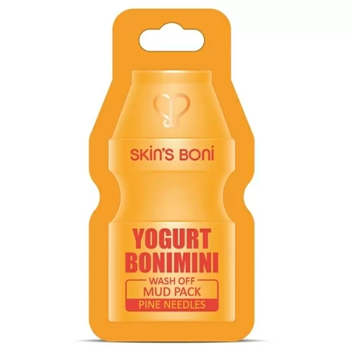 Глиняная маска для лица Skin's Boni Yogurt BoniMini Pine Needles 15мл в магазине milli.com.ru
