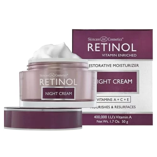 Ночной антивозрастной восстанавливающий крем Retinol с ретинолом и комплексом витаминов в магазине milli.com.ru