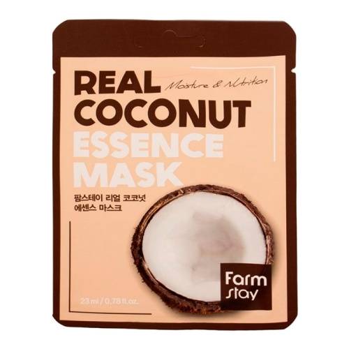 Тканевая маска для лица Farm Stay Real Coconut в магазине milli.com.ru