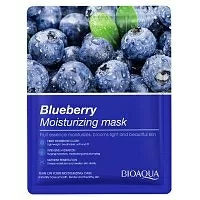 Маска для лица Bioaqua Fiber Blueberry BQY81228 