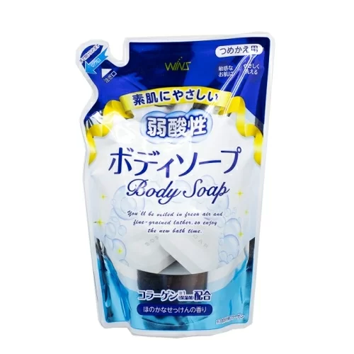 Крем-мыло для тела Nihon Wins Цветочное мыло 400мл в магазине milli.com.ru