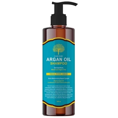 Шампунь для волос Char Char Аргановое масло Argan Oil Shampoo 500мл в магазине milli.com.ru