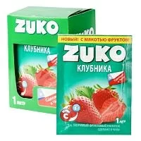 Растворимый напиток Zuko Клубника 
