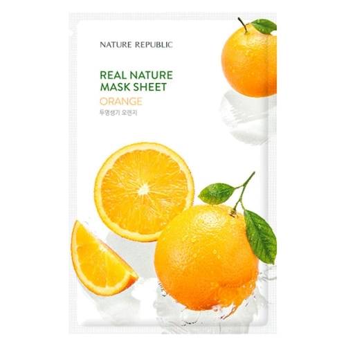 Маска для лица Nature Republic Real Nature Orange в магазине milli.com.ru