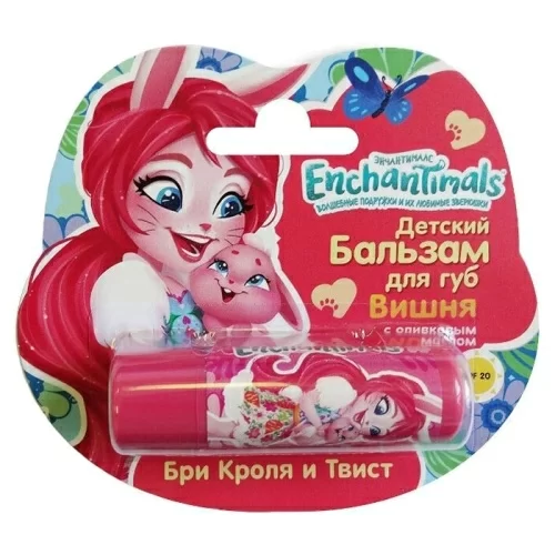 Бальзам для губ Enchantimals детский вишня в магазине milli.com.ru