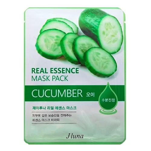 Маска для лица Jluna Essence Cucumber в магазине milli.com.ru
