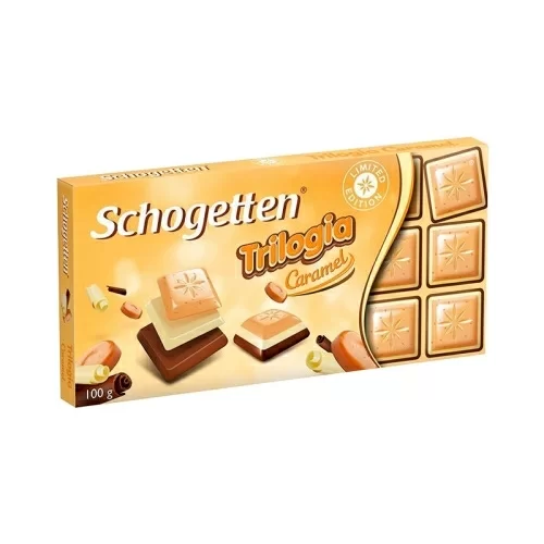 Шоколад Schogetten Trilogia 100г в магазине milli.com.ru
