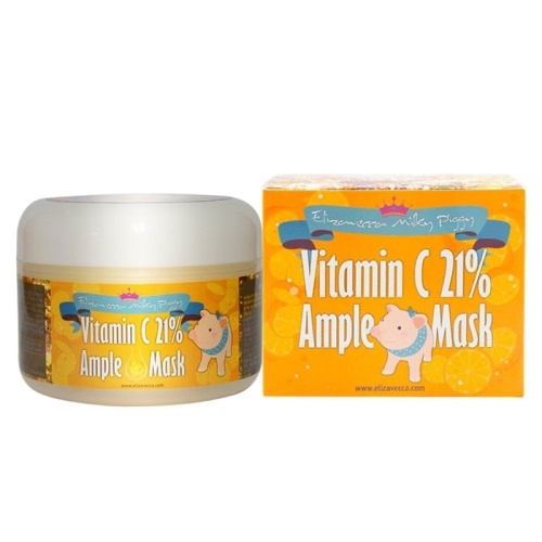 Маска для лица Elizavecca Milky Piggy Vitamin C 21% Ample Mask в магазине milli.com.ru фото 2