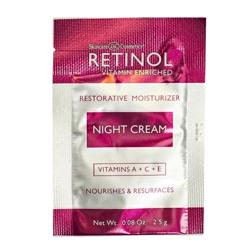 Крем для лица Retinol Ночной с комплексом витаминов С и Е саше 2.5г в магазине milli.com.ru