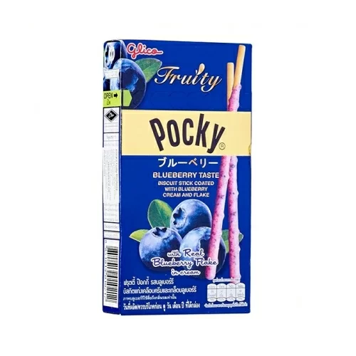 Бисквитные палочки Pocky Blueberry 35г в магазине milli.com.ru