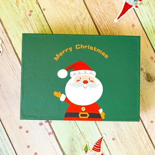 Коробка подарочная Milli Merry Christmas Santa 20x15 в магазине milli.com.ru