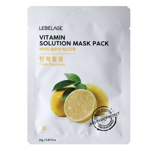 Маска для лица Lebelage Solution Vitamin в магазине milli.com.ru